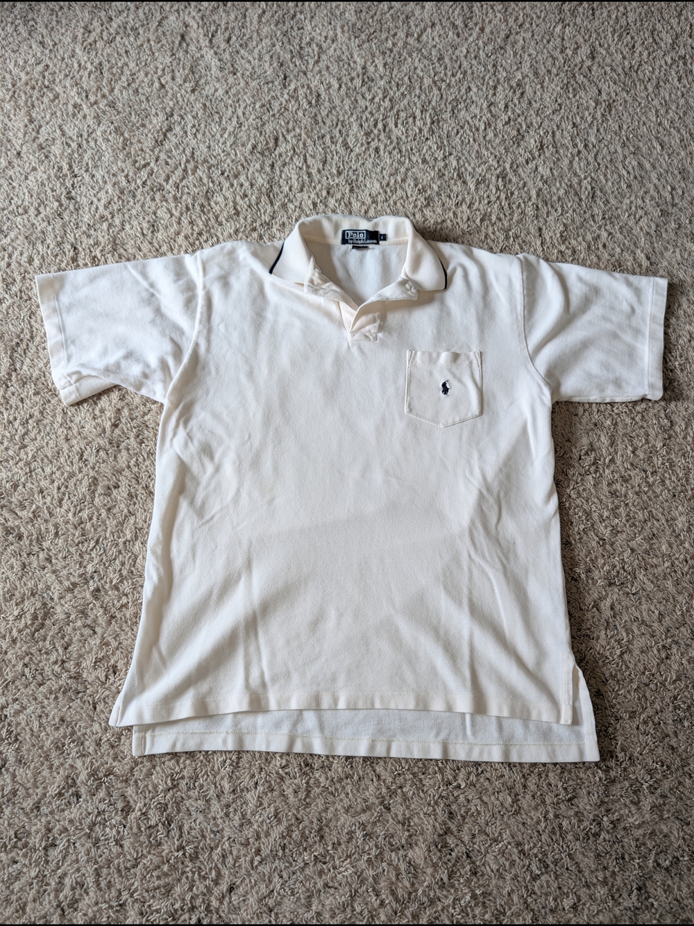 Polo Ralph Lauren Mens Polo Shirt Size L Classic Short Sleeve - Picture 2 of 4